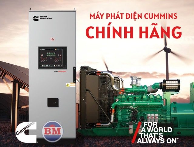 Ưu điểm nổi bật của máy phát điện Cummins C550D5DG