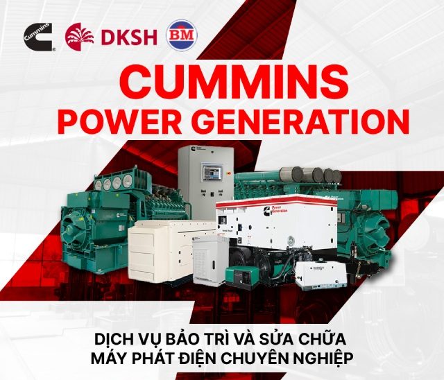 Cummins có dịch vụ bảo hành và hỗ trợ kỹ thuật