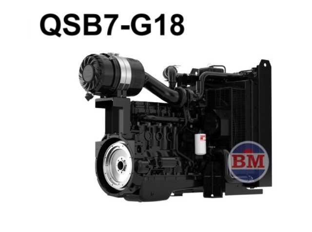 động cơ Diesel Cummins QSB7-G18 chất lượng cao được trang bị cho máy phát điện Cummins 200kVA C200D5I