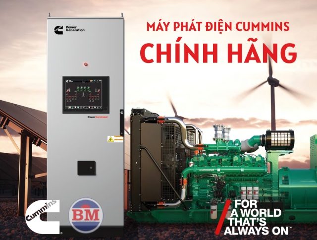 Mua máy phát điện Cummins 275kVA C275D5B chính hãng, chất lượng với giá tốt