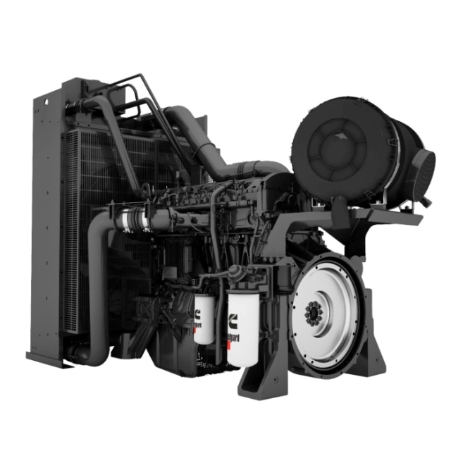 Máy phát điện Cummins 450kva C450d5 được trang bị động cơ Cummins QSG12-G4