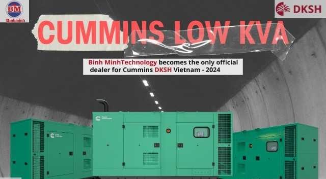 Bình Minh Group cung cấp máy phát điện Cummins 450kVA C450D5 chính hãng độc quyền tại Việt Nam