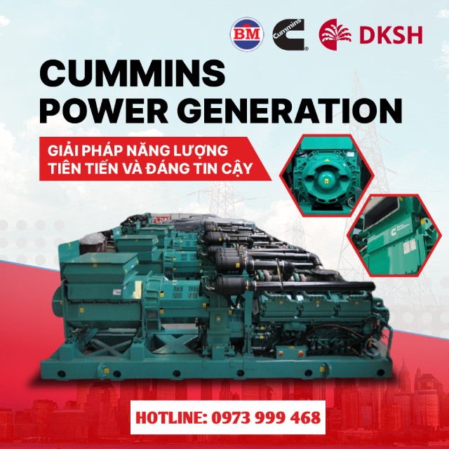 Ưu điểm nổi bật của máy phát điện Cummins C450D5DG