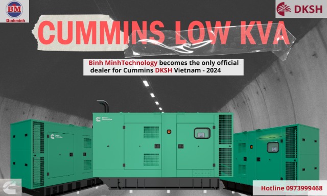 Bình Miinh Group luôn cung cấp máy phát điện chính hãng chất lượng cao ví dụ như Cummins