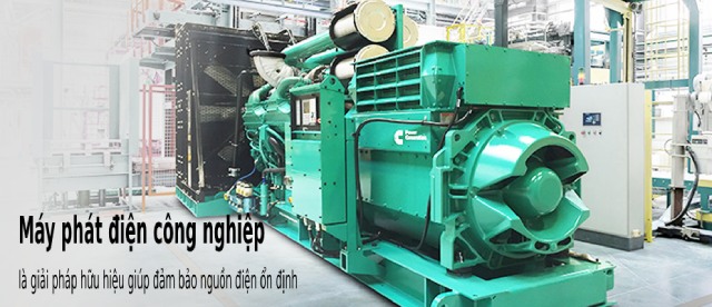 Máy phát điện đóng vai trò quan trọng
