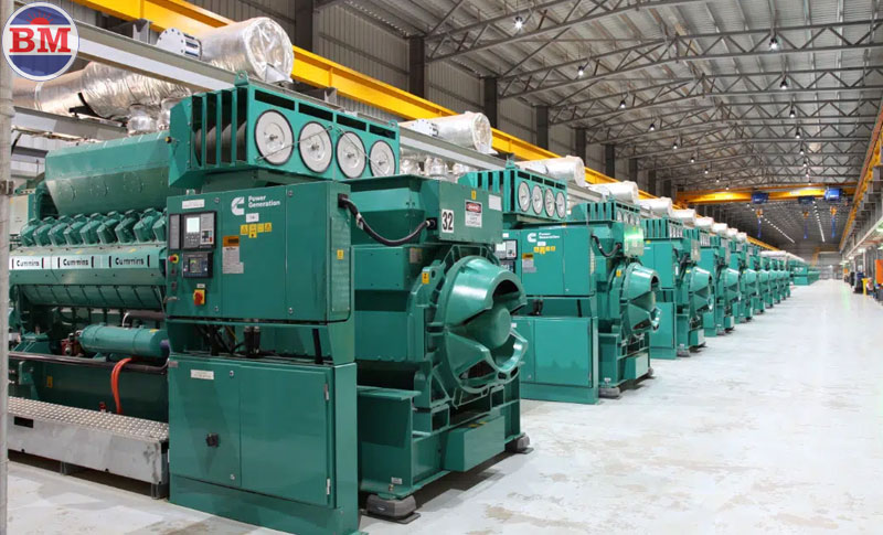 máy phát điện công suất lớn