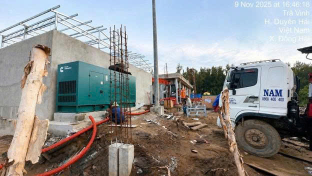 Lắp đặt và triển khai tổ máy phát điện tại công trình