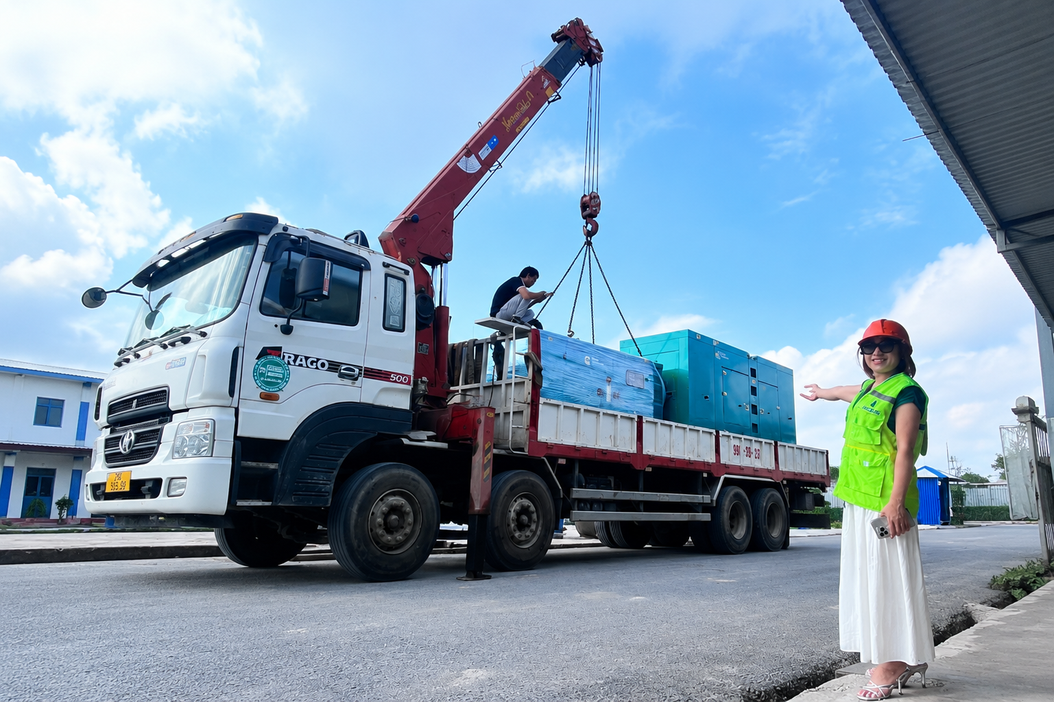 Nghiệm thu và bàn giao máy phát điện Cummins