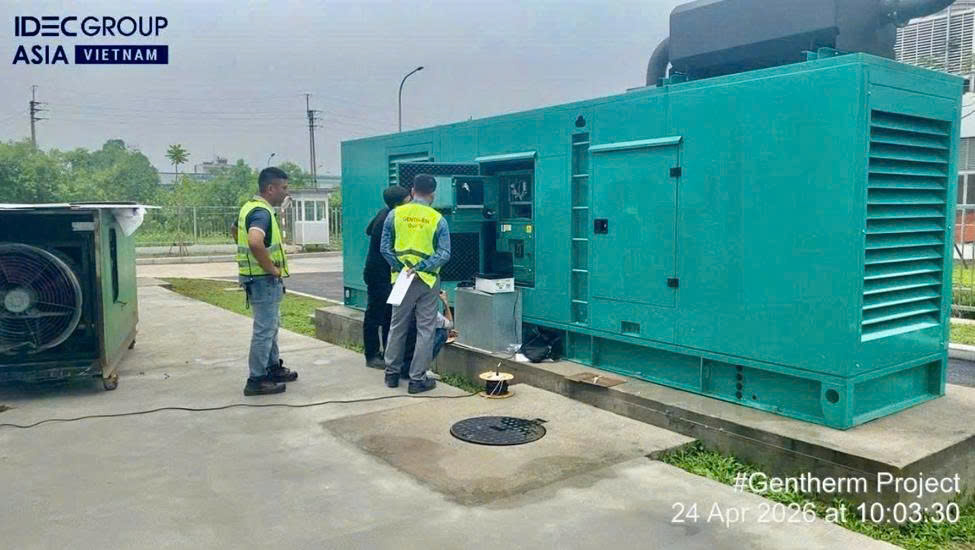 Kiểm tra, chạy thử không tải tổ máy phát điện theo quy trình nghiệm thu